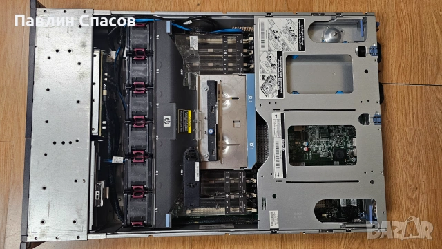 2U сървър HP ProLiant DL360 G7 – 2x E5620, 16GB RAM, 4x 1GbE, Smart Array P410i, 2x 460W, 3x146GB SA, снимка 2 - Работни компютри - 55148565