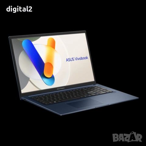 Лаптоп ASUS VivoBook 17 Intel Core i7-1355U 16GB RAM 512GB SSD NvMe  17.3" FHD IPS Нов 24м Гаранция, снимка 6 - Лаптопи за дома - 55056082