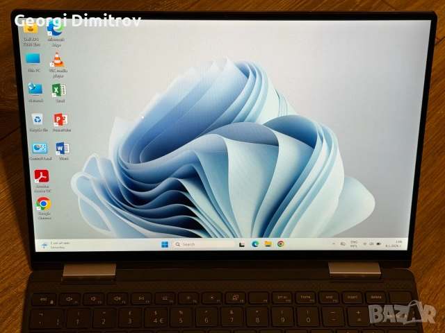 Dell XPS 7390 2 in 1 отличен i5-1035G1/8RAM/256NVMe/Full HD Touchscreen, снимка 3 - Лаптопи за работа - 54982581