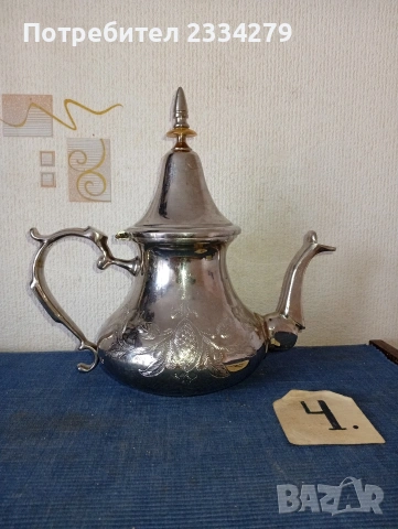 Стари чайници, кани от различни години и държави., снимка 9 - Антикварни и старинни предмети - 55072142