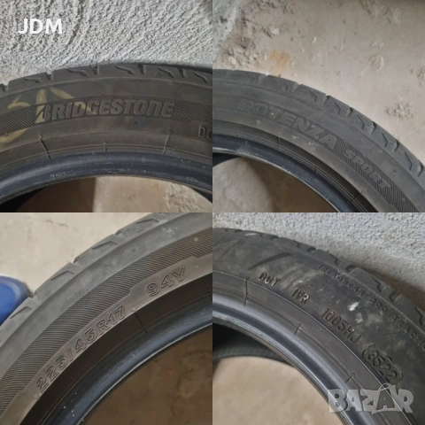 Летни гуми Bridgestone Potenza Sport 225/45/17 94 Y, снимка 2 - Гуми и джанти - 54543969