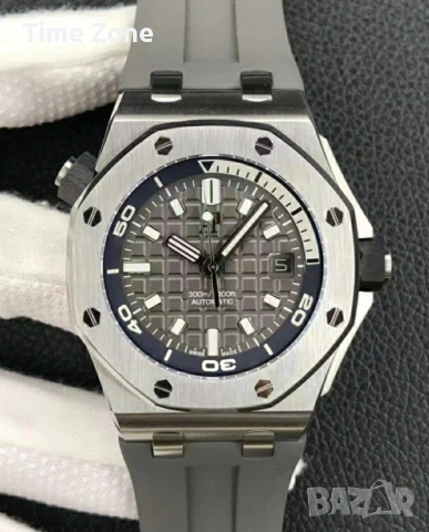 Audemars Piguet Royal Oak Offshore Diver 42mm Steel Blue Dial Automatic Различни Варианти, снимка 13 - Мъжки - 54044499