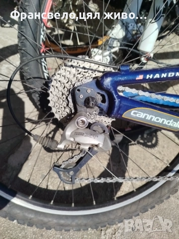 26 цола алуминиев велосипед колело размер размер 44 Cannondale , снимка 5 - Велосипеди - 51747154