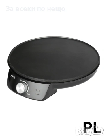 Уред за палачинки Rosberg R51323A, 1200W, 30 см, Незалепващ, Терморегулатор, Черен Код P2171, снимка 4 - Други - 54168553