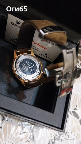 " OMAX " Made in Switzerland. Уникален Марков мъжки часовник. , снимка 5 - Мъжки - 54670286