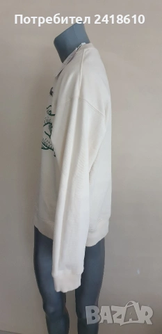 Lacoste Loose Fit Cotton Mens Size 4 - M НОВО! ОРИГИНАЛ! Мъжка Блуза!, снимка 11 - Блузи - 54886834