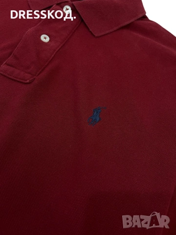 Ralph Lauren оригинална мъжка блуза с яка, L размер , снимка 3 - Блузи - 54873031