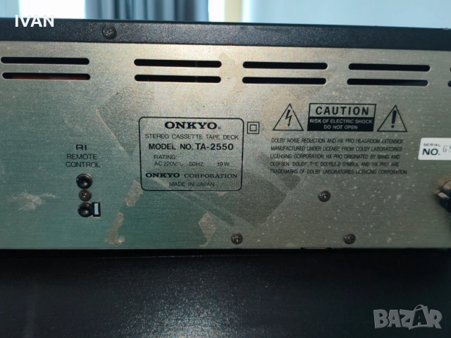 Продавам дек onkyo-ta-2550, снимка 5 - Декове - 53993651