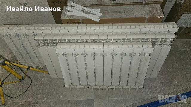 алуминиеви радиатори - H=600 мм... общо 45 глидера , снимка 2 - Радиатори - 55168325
