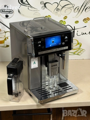 Кафемашина кафе автомат delonghi Primadonna Exclusive с гаранция, снимка 8 - Кафемашини - 54842734