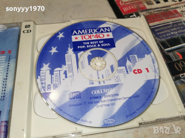 AMERICAN TOP 40 X2CD-ВНОС GERMANY 0406261907H2E6R, снимка 4 - CD дискове - 54781960