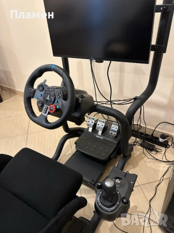Logitech G29 , Волан , Педали и Скоростен лост за PC или PS