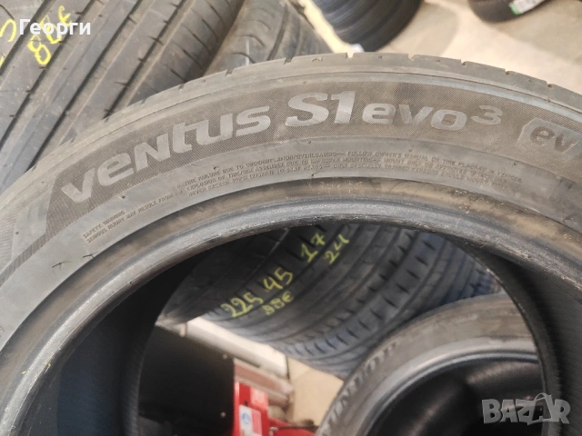 2бр.летни гуми 255/45/19 Hankook, снимка 3 - Гуми и джанти - 54717142