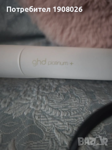 Професионална смарт преса за коса ghd platinum+ (Бяла) – Отлично състояние, снимка 8 - Преси за коса - 55084807