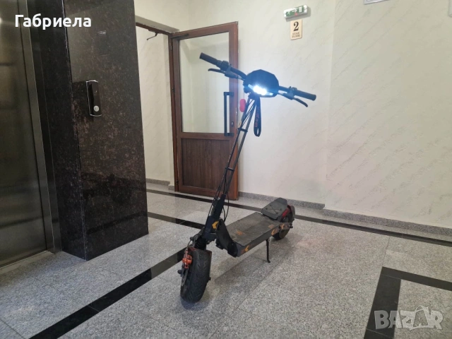 Електрическа тротинетка Kukirin G4 на 519км.