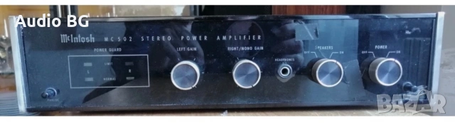 Mcintosh MC-502, снимка 3 - Ресийвъри, усилватели, смесителни пултове - 54757652