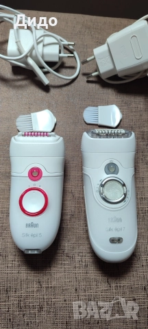 Епилатор Braun Silk Epil 5 и Braun Silk Epil 7, снимка 4 - Епилатори - 47868926