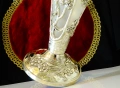 Посребрена ваза,лози,грозде,Art Nouveau , снимка 6