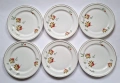 ROSENTHAL - Немски порцелан десертни чинии сервиз – 6 броя, снимка 1