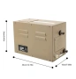 Парогенератор за сауна Hanchen 3KW CE 220V, за 3 m³, 35-55℃, цифров контролен панел. Висока работна , снимка 4