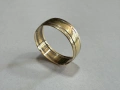 Златна халка 14K – 2,13 г, размер 66, снимка 1