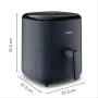 Фритюрник с горещ въздух TEFAL Easy Fry Max EY245B10, 1,2 кг, 5 л, 1500 W, снимка 7