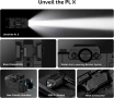 Тактическо фенерче OLIGHT PL X, презареждаемо, USB-C, с двоен лъч и стробоскоп, матово черно, снимка 3