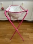 Ретро сгъваема маса за повиване и ваничка за кукли New Born Baby и дъска за гладене, снимка 3