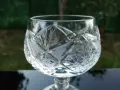 Български кристален сервиз за ликьор, ракия - нов !, снимка 3