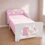 Детско легло Peppa Pig 140x70 см с ламелна основа, снимка 1