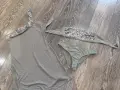 бански с пайети и рокличка за плаж, снимка 1