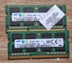 Samsung 4GB/8ГБ/ 2 БРОЯ/ 2Rx8 PC3 12800S-11-11-F3, снимка 1