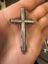 Стар сребърен кръст. №8071, снимка 5