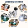 Малка мощна лупа микроскоп 45X с LED осветление за детайли, снимка 3