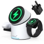 Зарядна станция ZEEHOO CylinTrick R 15W Qi2 3 в 1, снимка 1