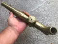старинен огромен, бронзов кран /канела, чучур/, снимка 7