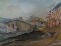 Продавам  Оригинална картина "Пейзаж от с. Стефаново" – худ. Булгуров (2009 г.), снимка 2