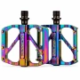 Ултра леки педали за велосипед PROMEND R67 Rainbow, CNC Алуминий, 3 Лагера, снимка 2