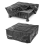 Барбекю 3в1 маса Fire Pit BBQ, ледарка, огнище за външна тераса скара, снимка 8