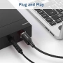 Висококачествен подсилен USB 3.0 кабел тип A към тип B с дължина 3 метра. , снимка 6