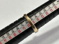 Златен дамски пръстен 14K – 2,62 г, размер 55,5, снимка 4