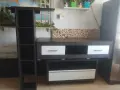 Продавам холна секция ЧЕРНО-БЯЛО от 5 части в много добро състояние., снимка 3