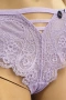 Комплект бельо Hunkemöller 80C / L в нежен лавандулов цвят с дантела, снимка 7