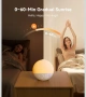 Dreamegg Sunrise 2 - Будилник с изгрев, звукова машина за сън,29 успокояващи звука,машина за бял шум, снимка 6