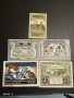 Лот банкноти NOTGELD 5 броя стари редки за КОЛЕКЦИЯ 45224, снимка 1
