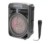 Караоке тонколона 8″, усилвател, 1 жичен микрофон, блутуут, 15W, снимка 2