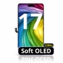Soft Oled Съвместим LCD Дисплей за iPhone 17 /120Hz/ Черен / Гаранция, снимка 1