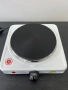Електрически котлон EK-1707W, Единична чугунена плоча, 1500W, бял, снимка 4