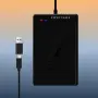 NFC безконтактен четец за смарт карти USB-C за FIDO2 и MIFARE, ISO 14443, USB-A адаптер, снимка 2