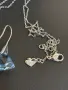 Комплект Swarovski, синджир, обеци и пръстен, снимка 3